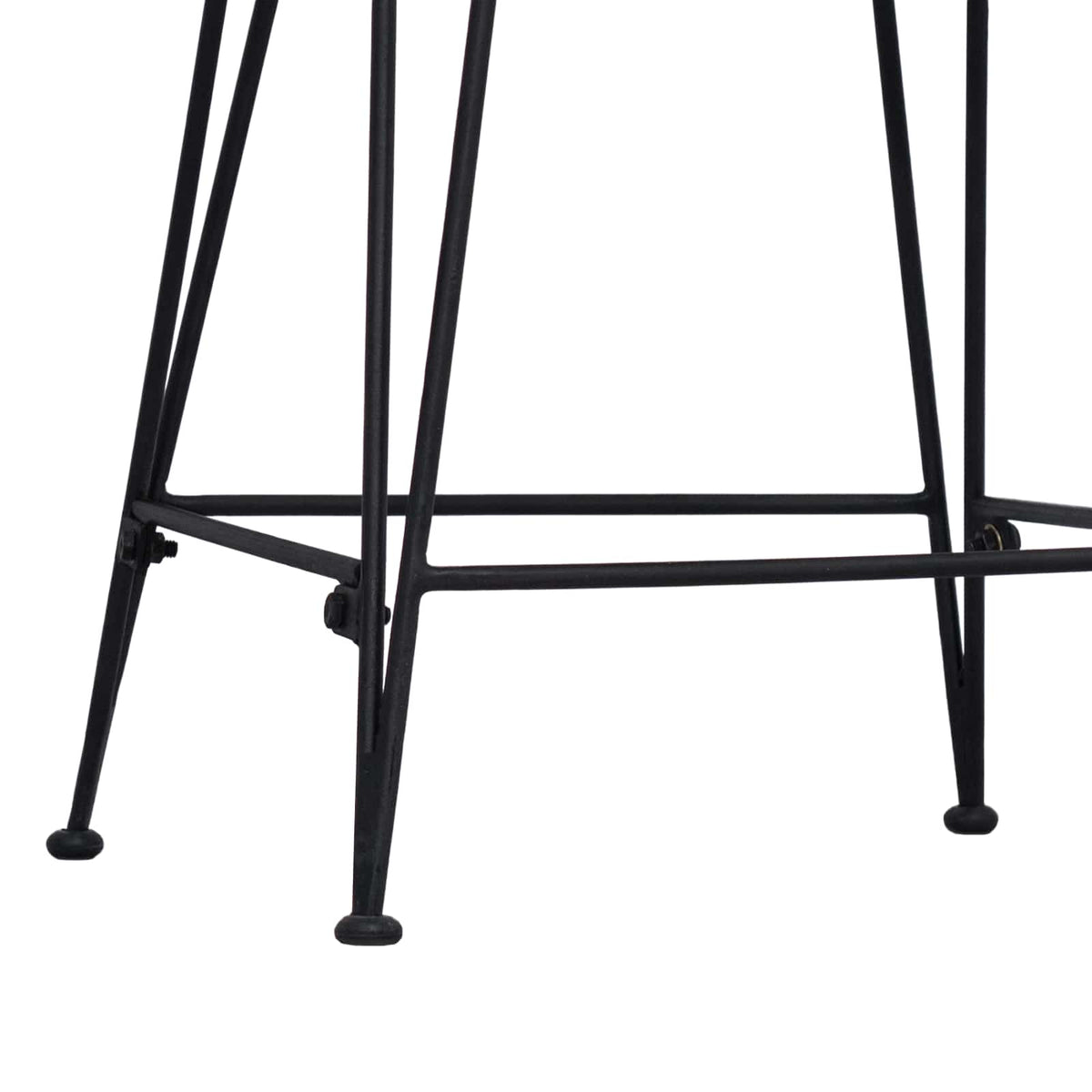 Barska stolica 2 pcs Prirodna 44 x 54 x 96 cm Ratan i Čelik