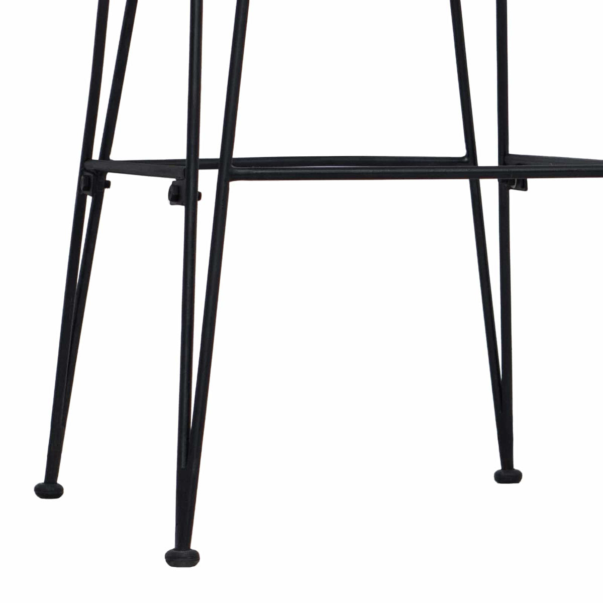Barska stolica 2 pcs Prirodna 44 x 55 x 109 cm Ratan i Čelik