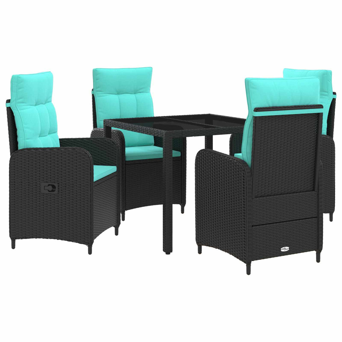 Vanjski set za objedovanje 5 pcs poliratan