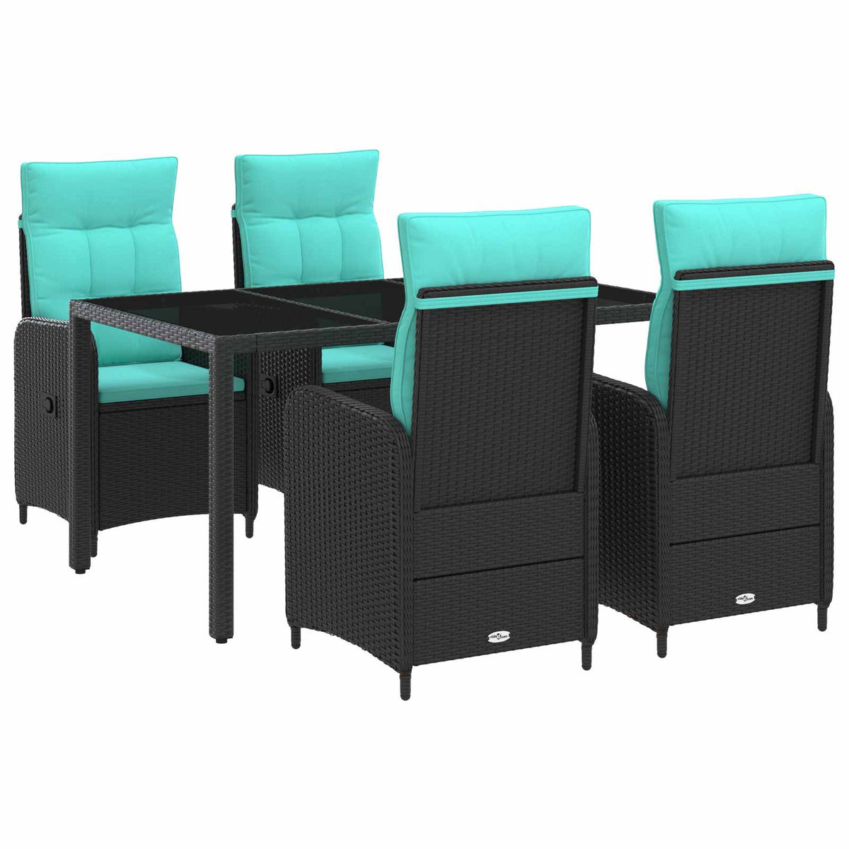 Vanjski set za objedovanje 5 pcs poliratan