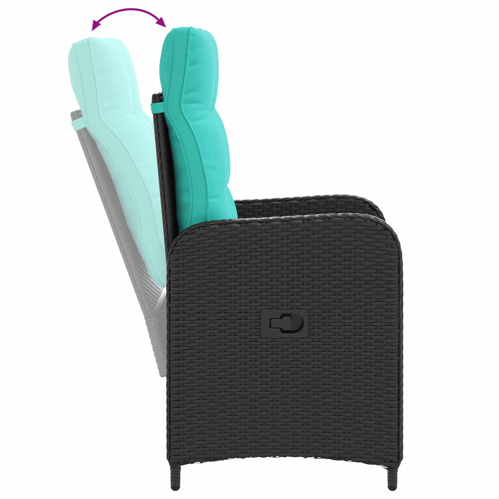 Vanjski set za objedovanje 7 pcs poliratan