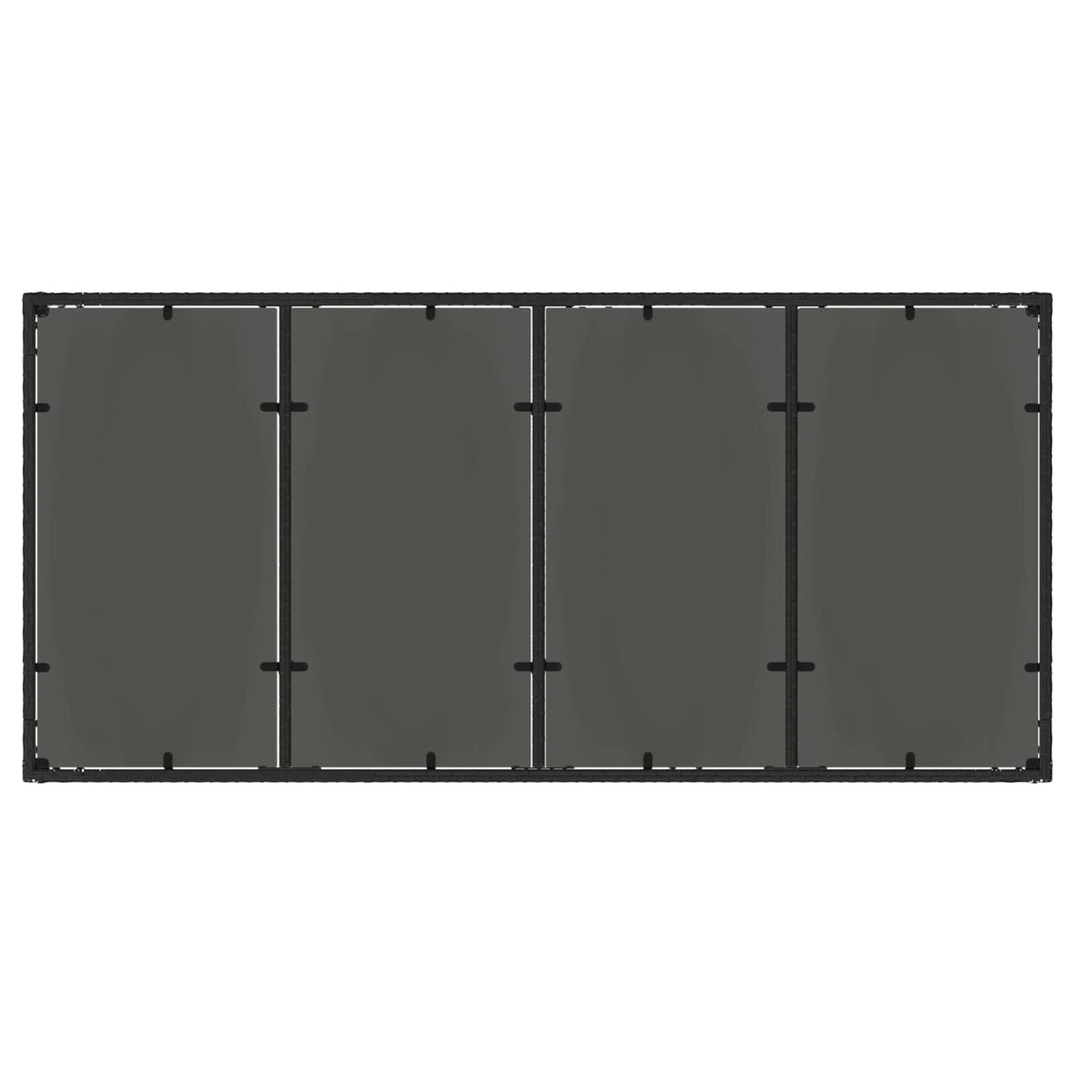 Vanjski set za objedovanje 9 pcs poliratan