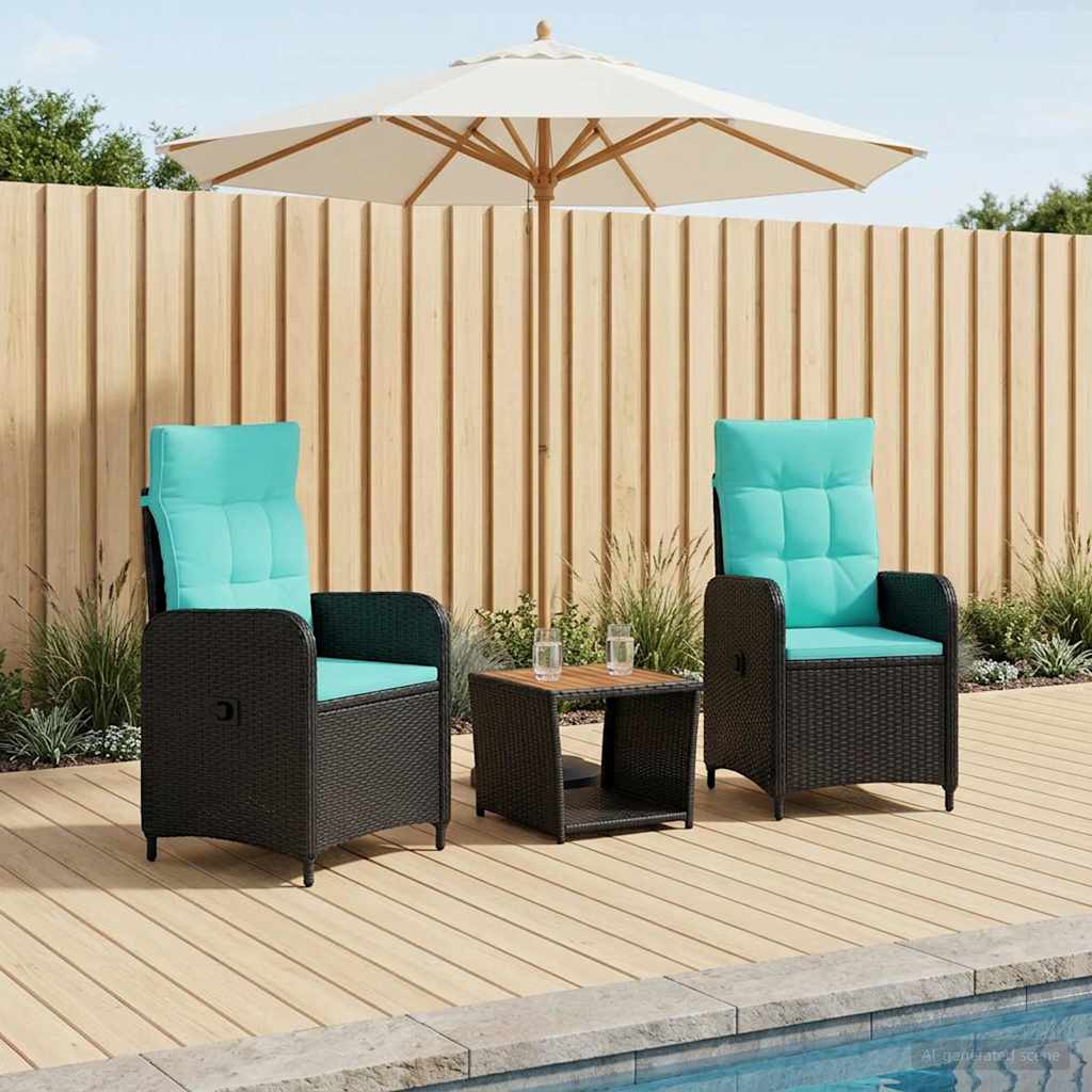 Set lounge namještaja za vrt 2 kom.