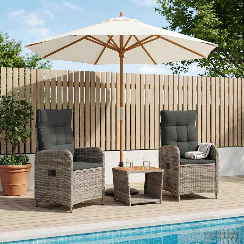 Set lounge namještaja za vrt 2 kom.