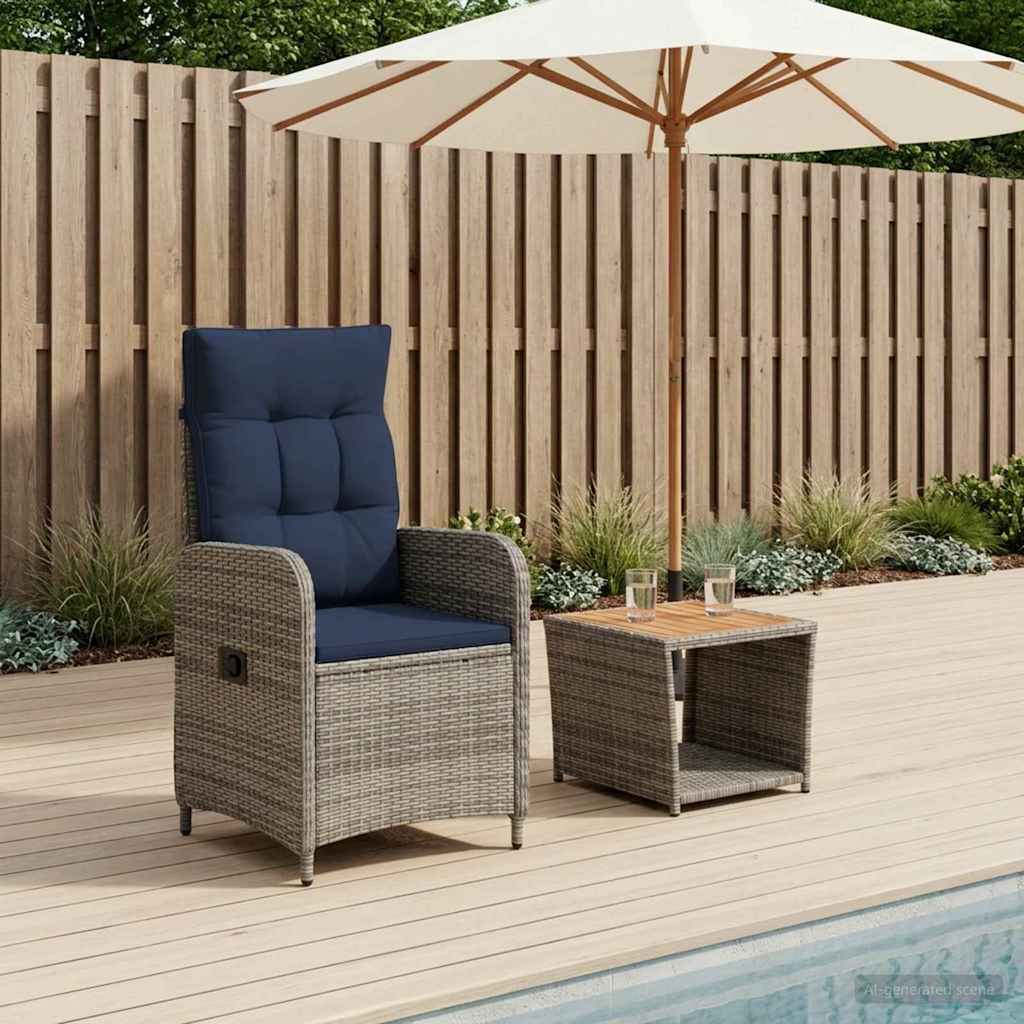 Set lounge namještaja za vrt 2 kom.