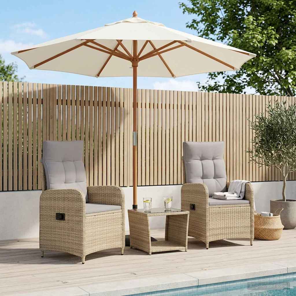 Set lounge namještaja za vrt 2 kom.