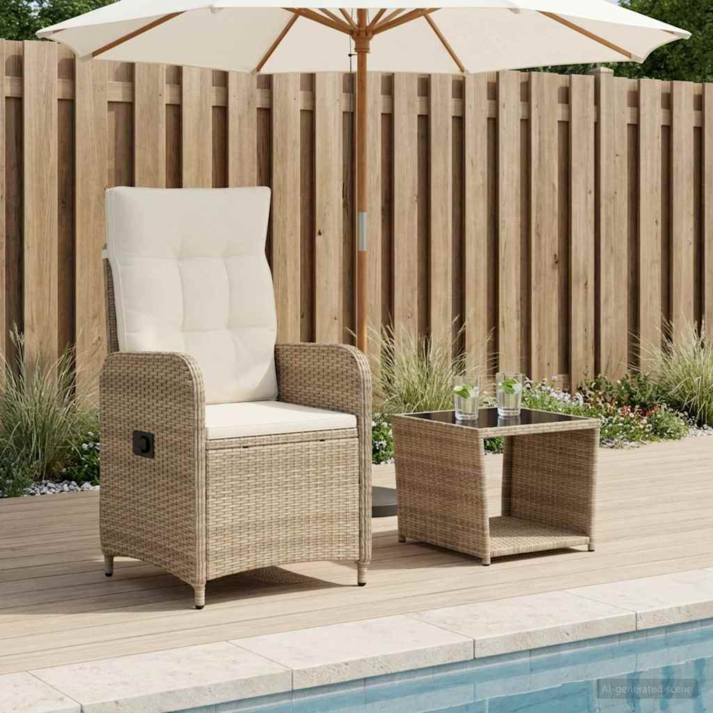 Set lounge namještaja za vrt 2 kom.
