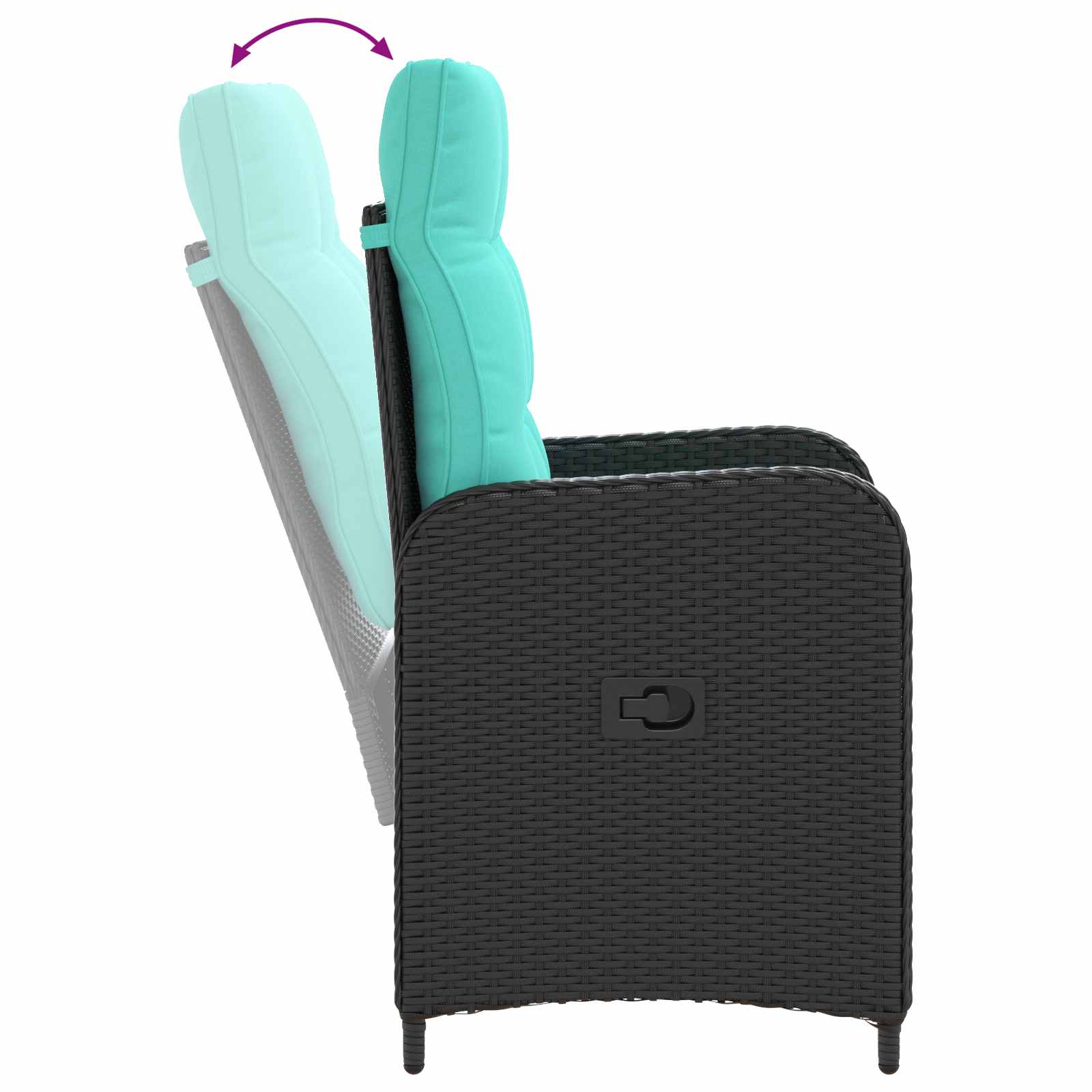 Set stolića za sofu s jastukom s jastukom 5 pcs