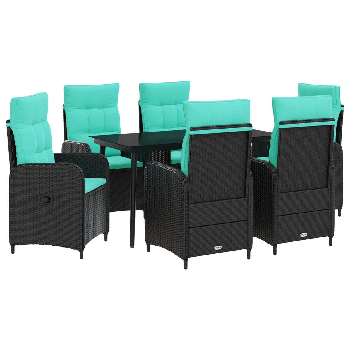 Set stolića za sofu s jastukom s jastukom 7 pcs