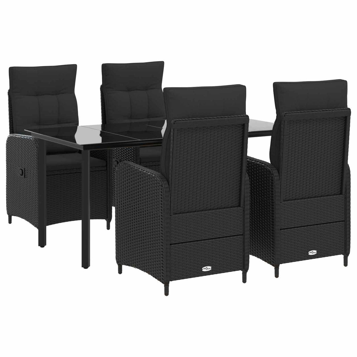 Set stolića za sofu s jastukom s jastukom 5 pcs
