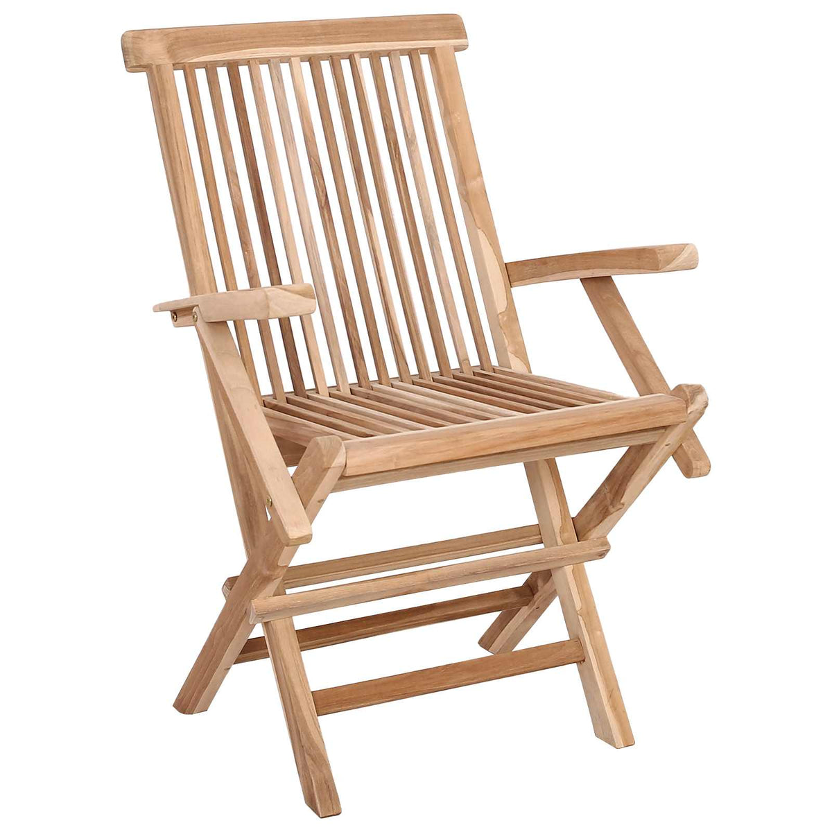 Set vrtnih namještaja 9 kom. Prirodna Čvrsto teak drvo