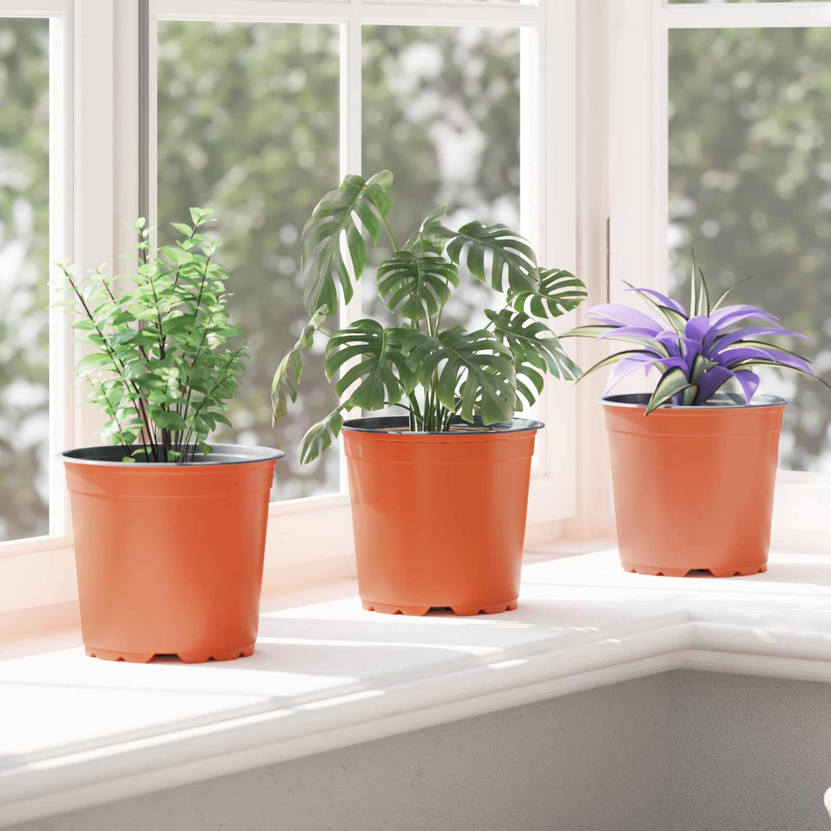 Lonac za cvijeće 50 pcs Terakota Ø 15 x 13 cm Plastika