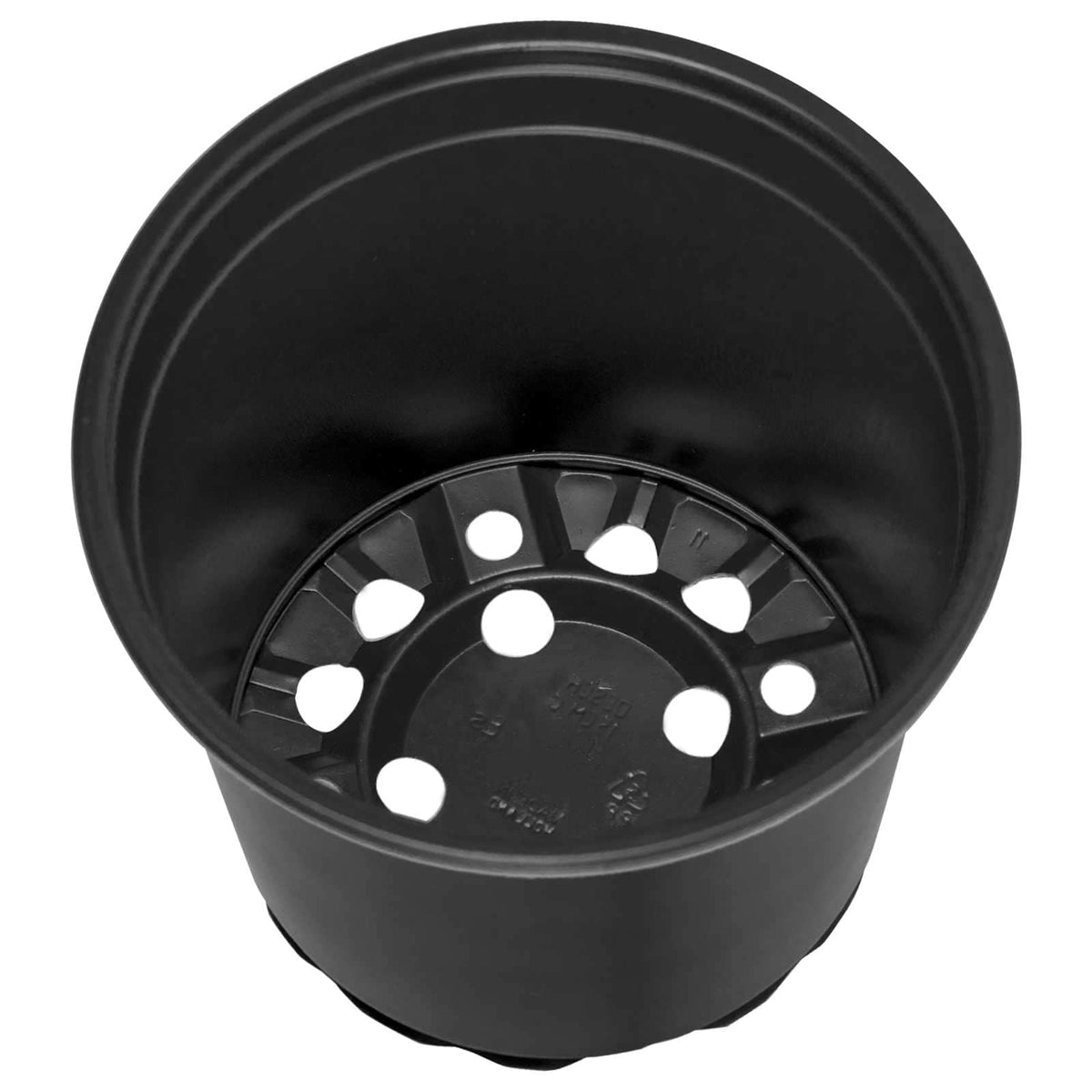 Lonac za cvijeće 100 pcs Crna Ø 15 x 13 cm Plastika