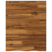 Pravokutni stolni vrh 40 x 40 x 3,5 cm Četvrtasti Prirodna
