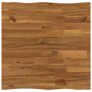 Pravokutni stolni vrh 50 x 50 x 3,5 cm Četvrtasti Prirodna