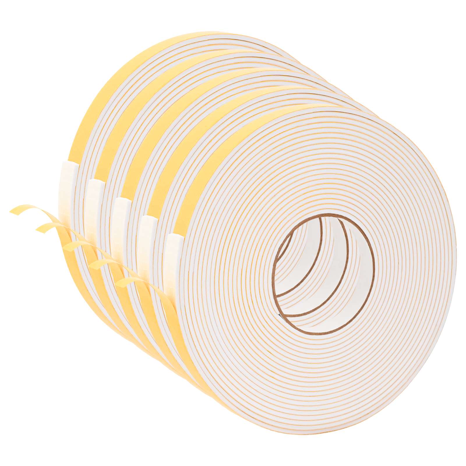 Samoljepljiva pjenasta traka 5 pcs Bijela 15mm x 10m CR pjena