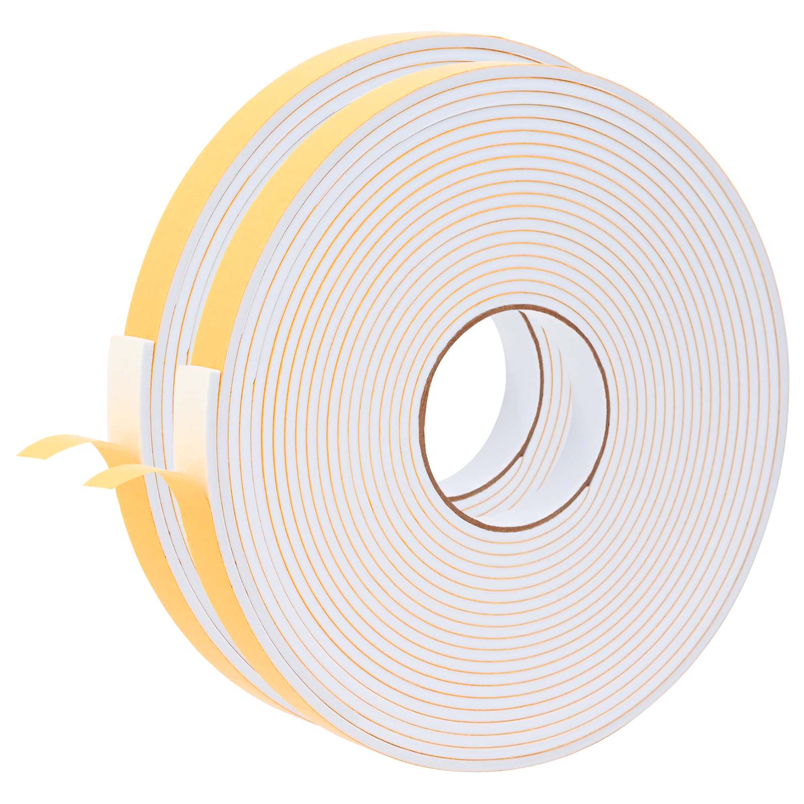 Samoljepljiva pjenasta traka 2 pcs Bijela 20mm x 10m CR pjena