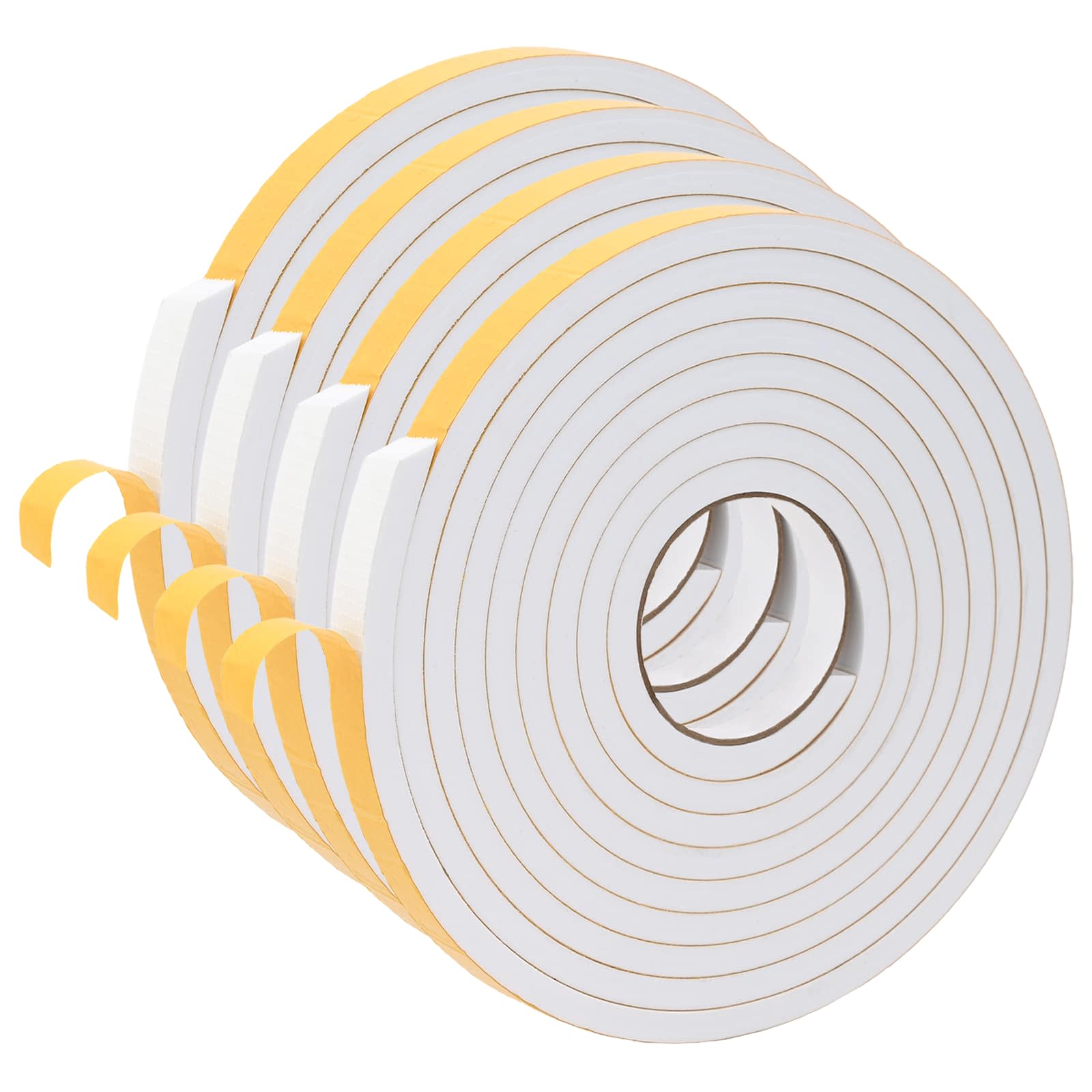 Samoljepljiva pjenasta traka 4 pcs Bijela 20mm x 5m CR pjena