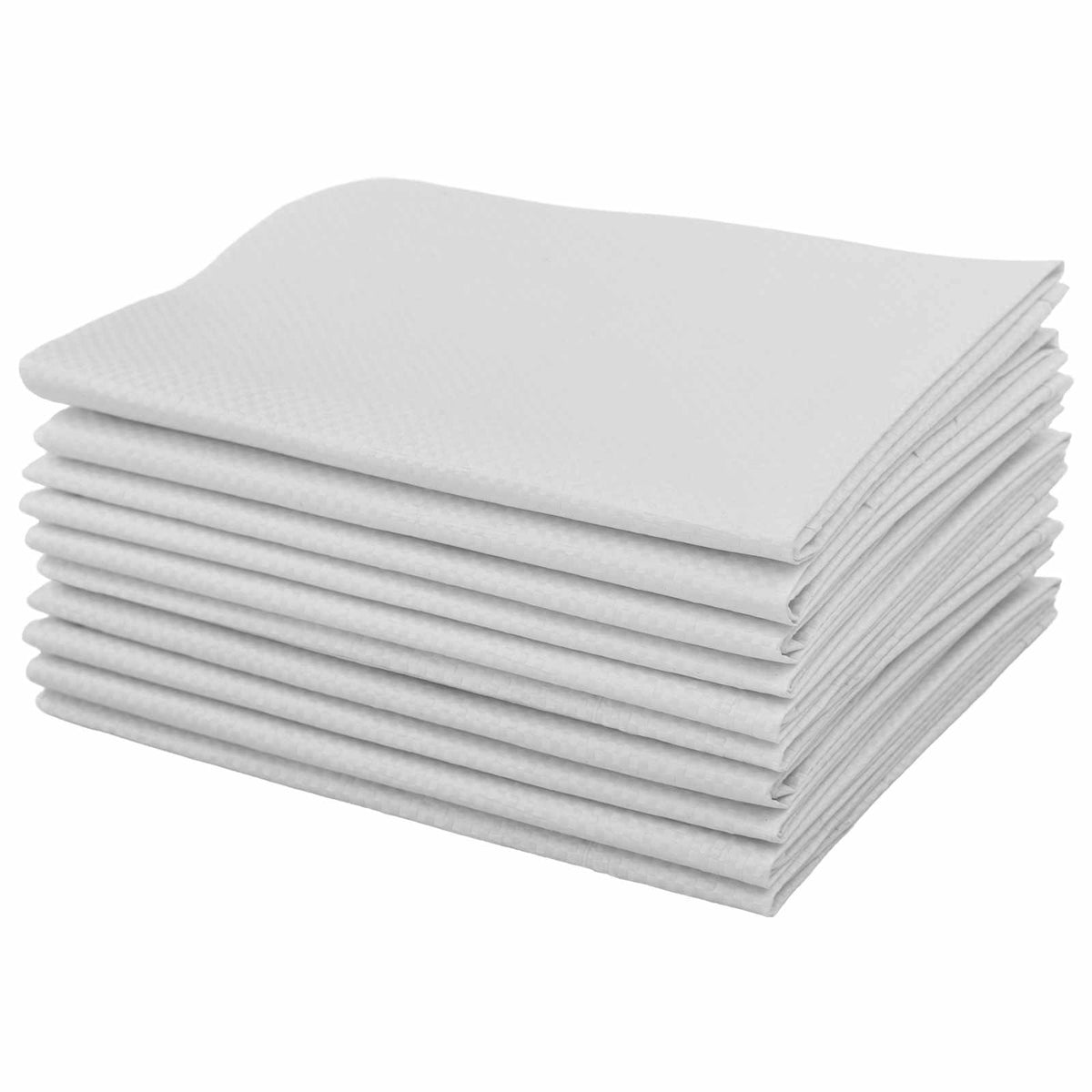 Tkanine vreće 10 pcs Bijela 50 x 80 cm PP