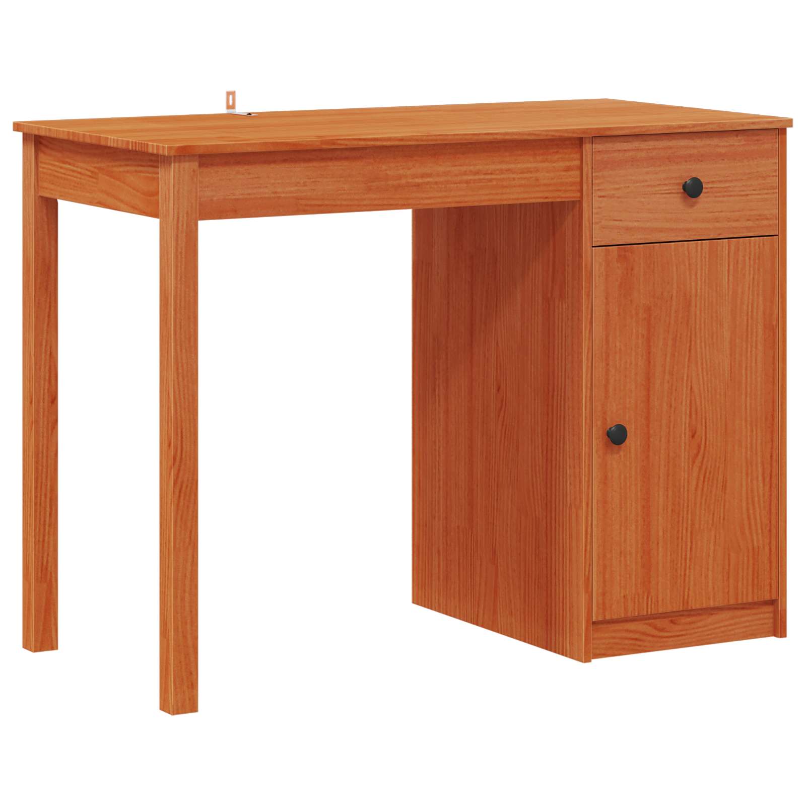 Stol s ladicama Vosak Smeđa 100 x 50 x 74 cm Masivna borovina