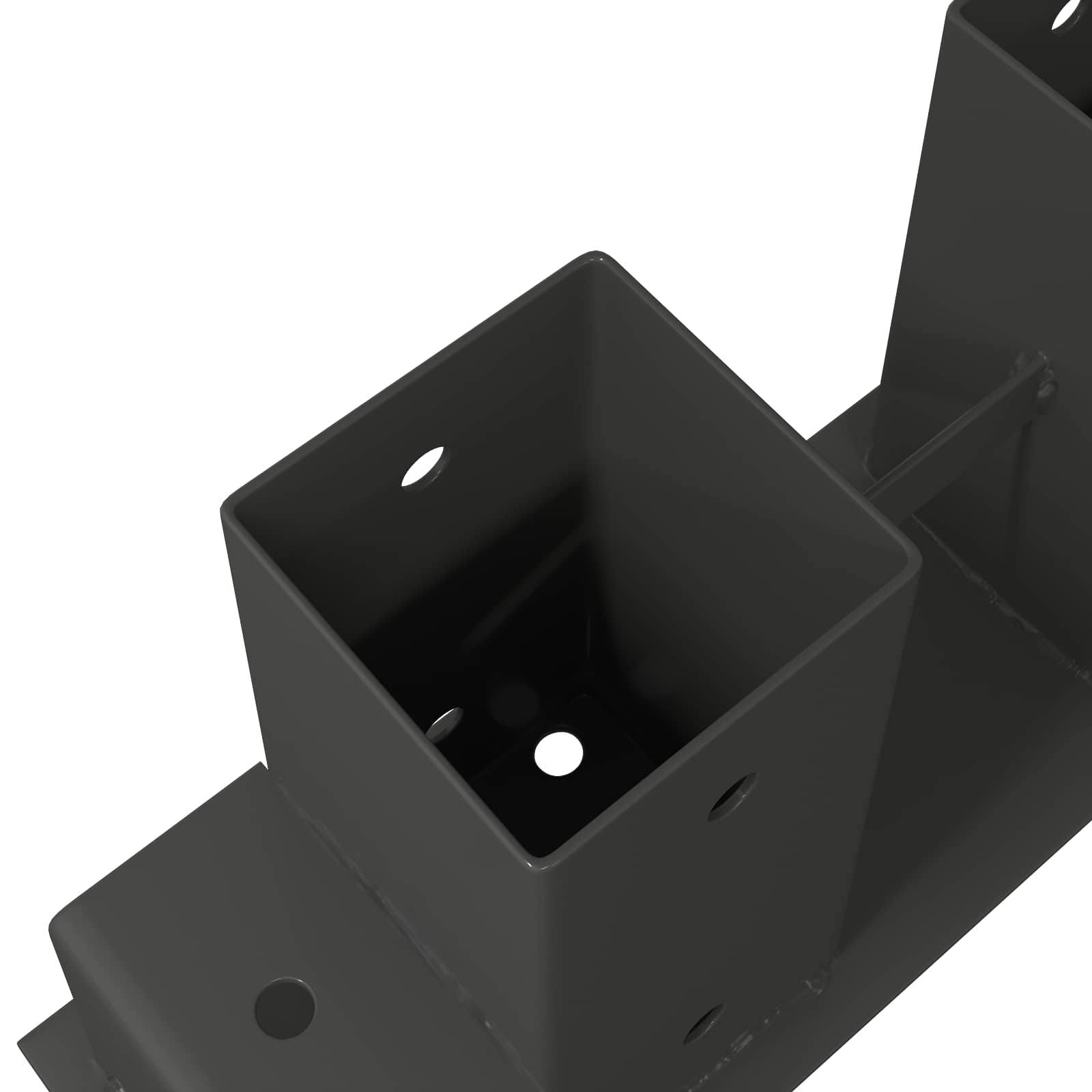 Pomoć za slaganje drva 2 pcs Antracit 34 x 10 x 15 cm Čelik