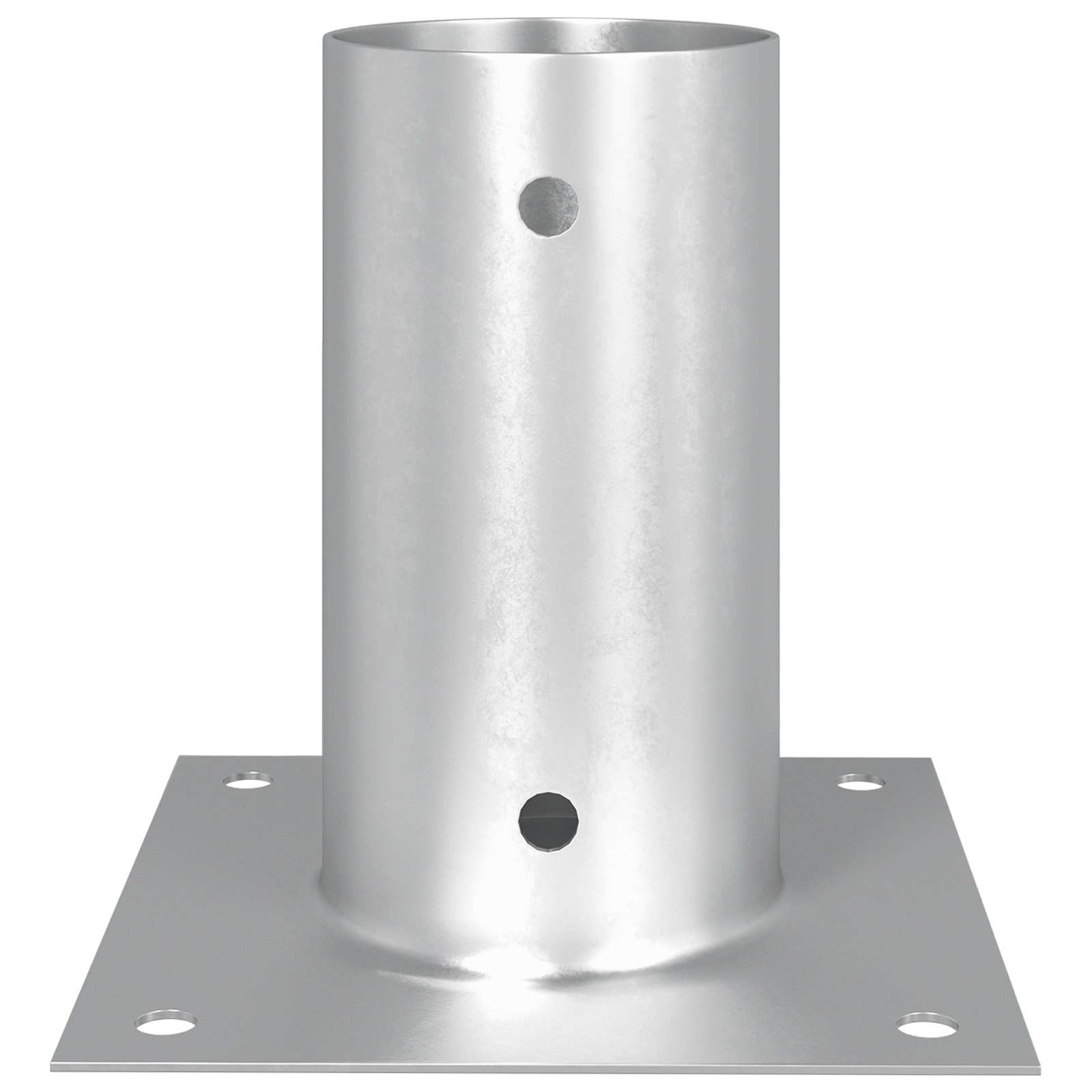 Okrugli sidrište u zemlji 4 pcs Srebrna 15 x 15 x 15 cm Metal