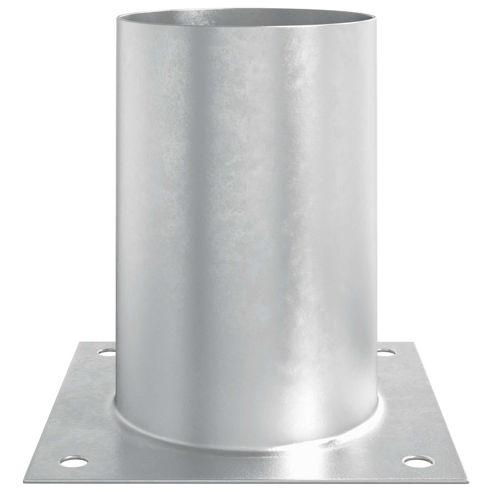 Okrugli sidrište u zemlji 4 pcs Srebrna 15 x 15 x 15 cm Metal