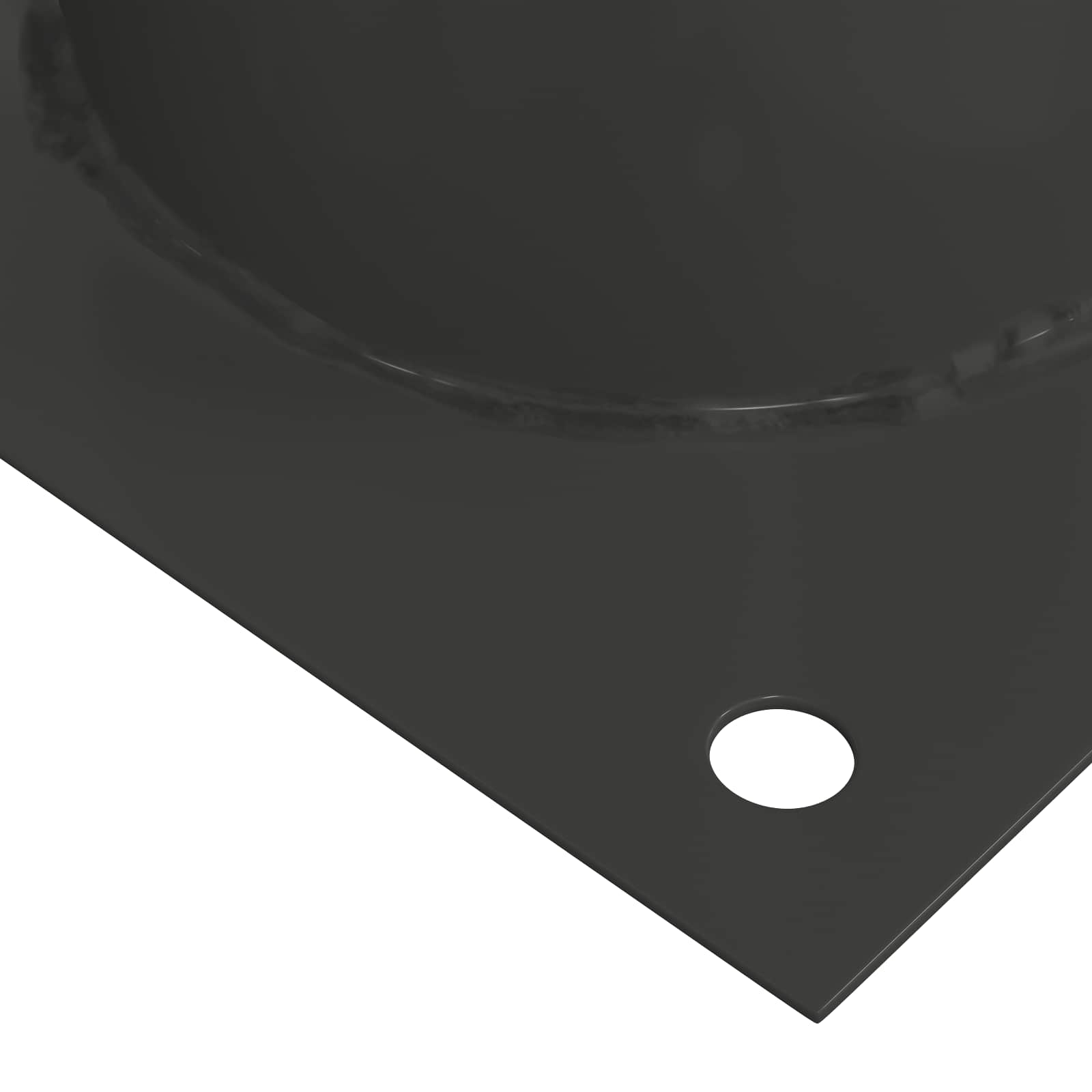 Okrugli sidrište u zemlji 4 pcs Antracit 15 x 15 x 15 cm Metal