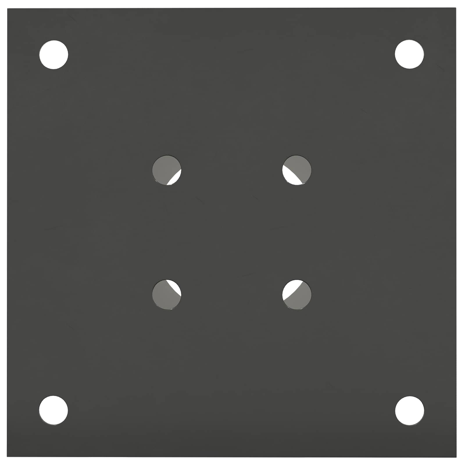 Okrugli sidrište u zemlji 4 pcs Antracit 15 x 15 x 15 cm Metal