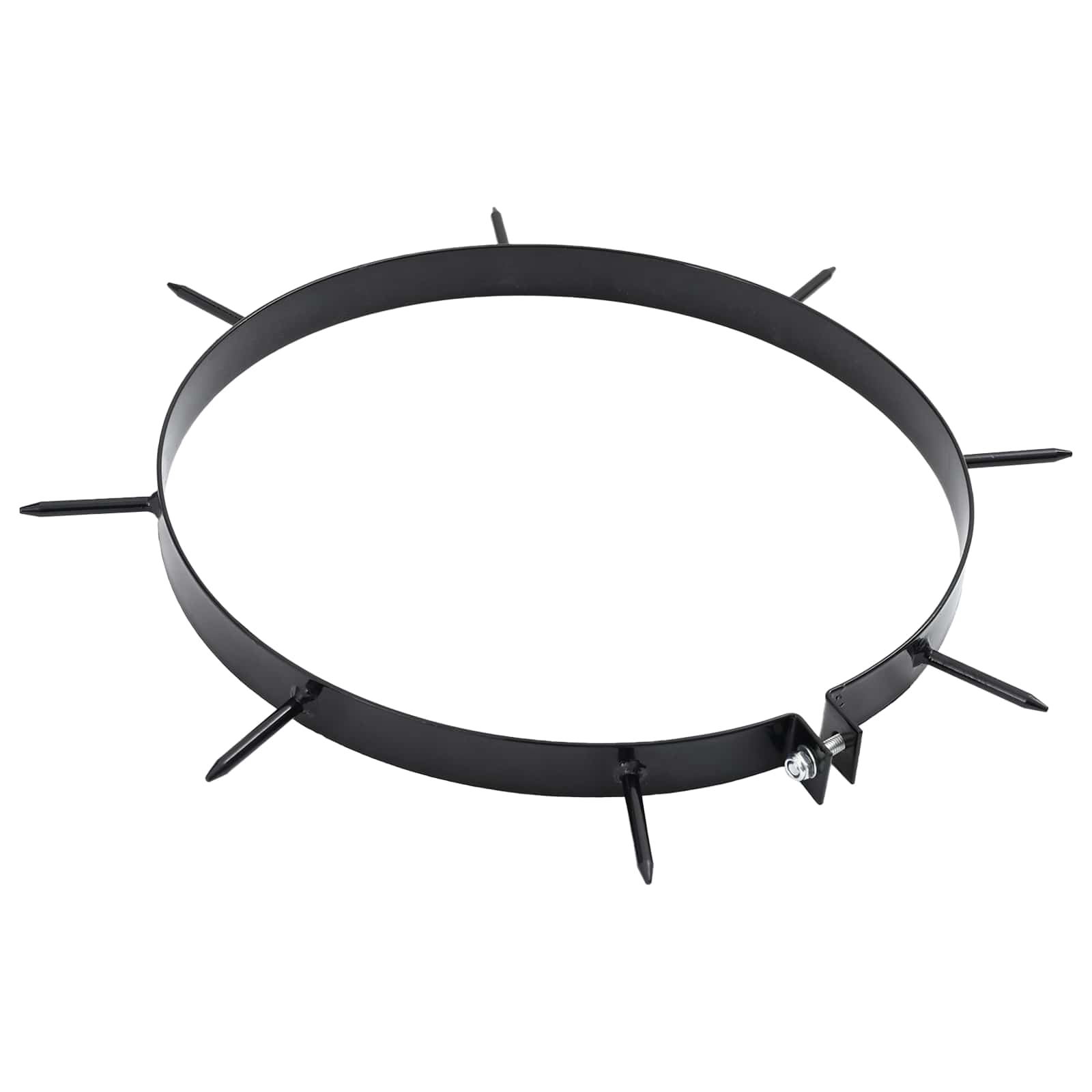 Stezaljka za aerator za travu s bodljama 5 pcs Crna Ø 300 mm