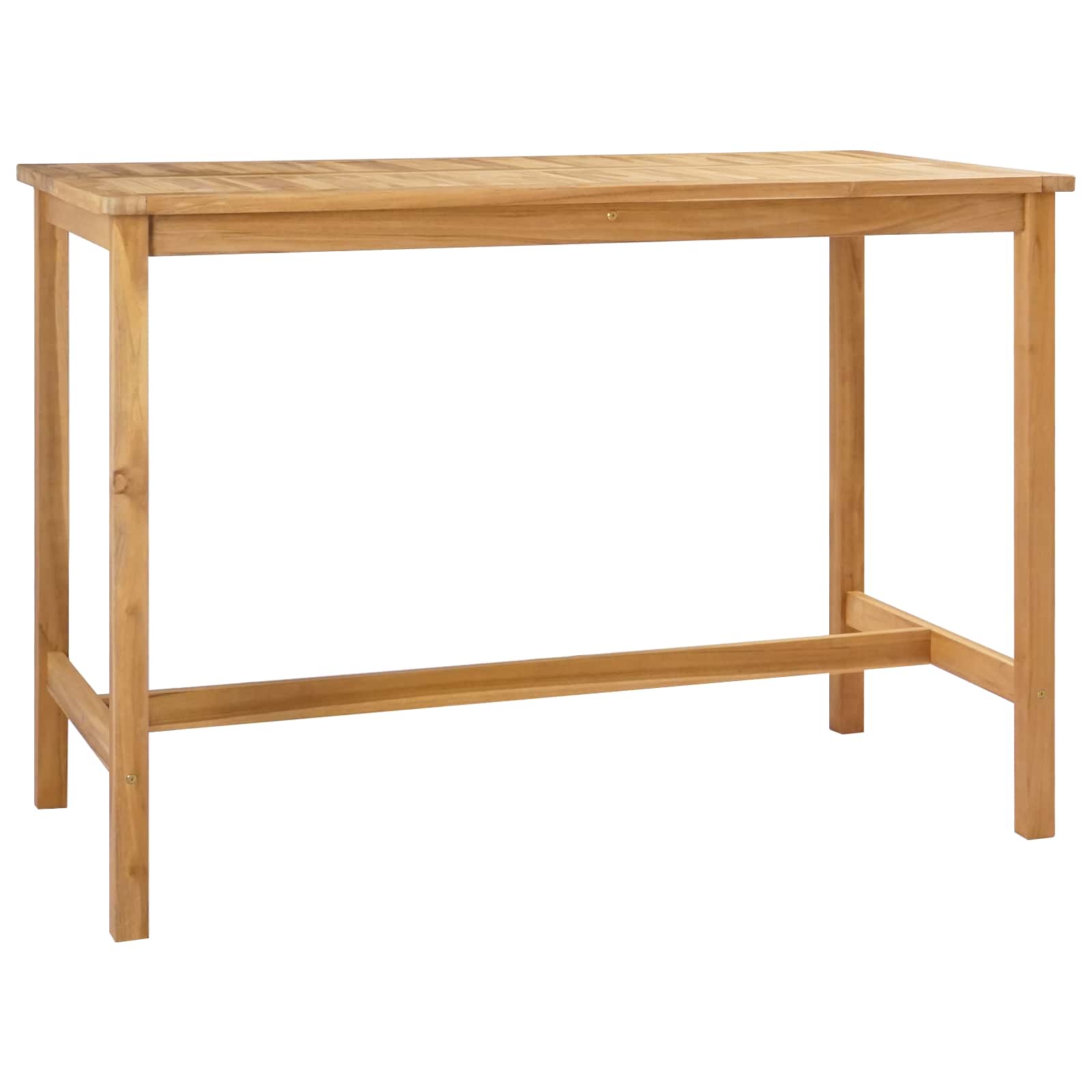 Stol za bar Prirodna 150 x 75 x 105 cm Čvrsto teak drvo