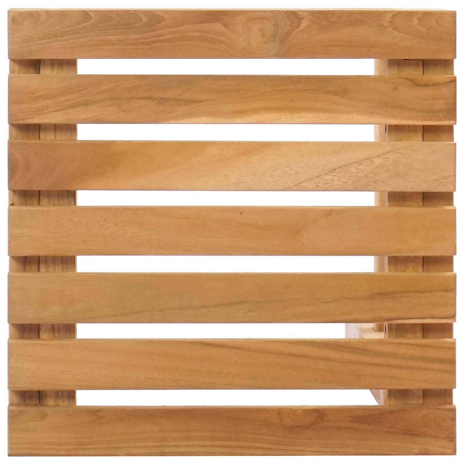 Barska stolica 2 pcs Prirodna 35 x 35 x 75 cm Čvrsto teak drvo