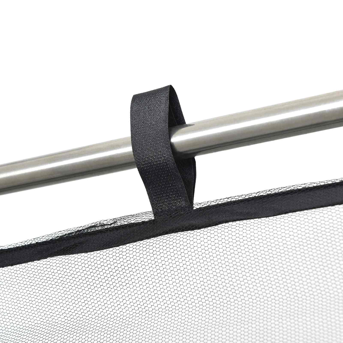 Mreža protiv komaraca za gazebo 220 mesh Crna 3,6 x 3,6 x 2 m