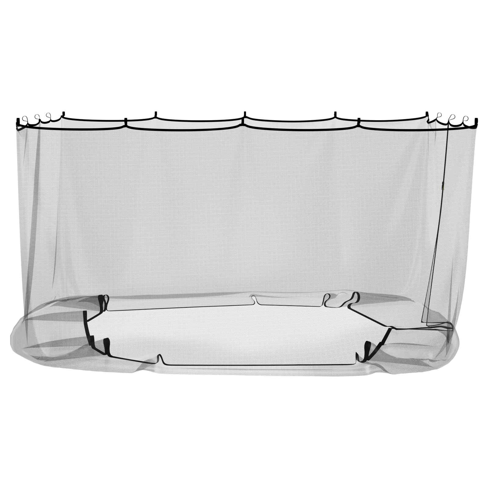 Mreža protiv komaraca za gazebo 220 mesh Crna 4 x 3 x 2 cm