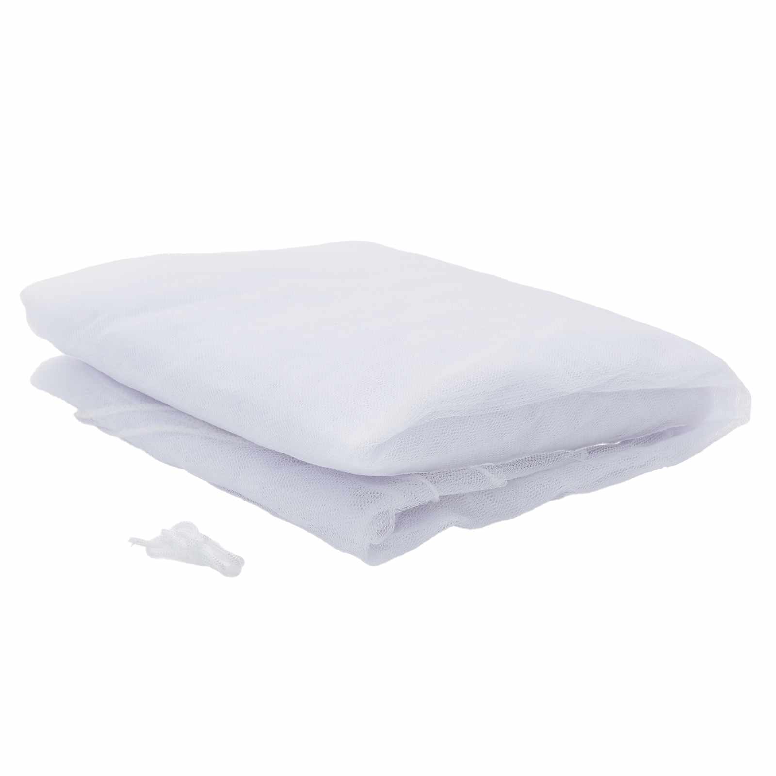 Mreža protiv komaraca za krevet 156 mreža 3 pcs Bijela