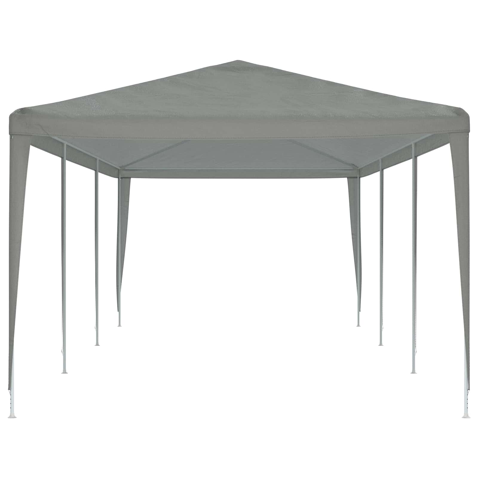 Šator za zabave Svijetlo siva 900 x 300 x 255 cm PE i čelik
