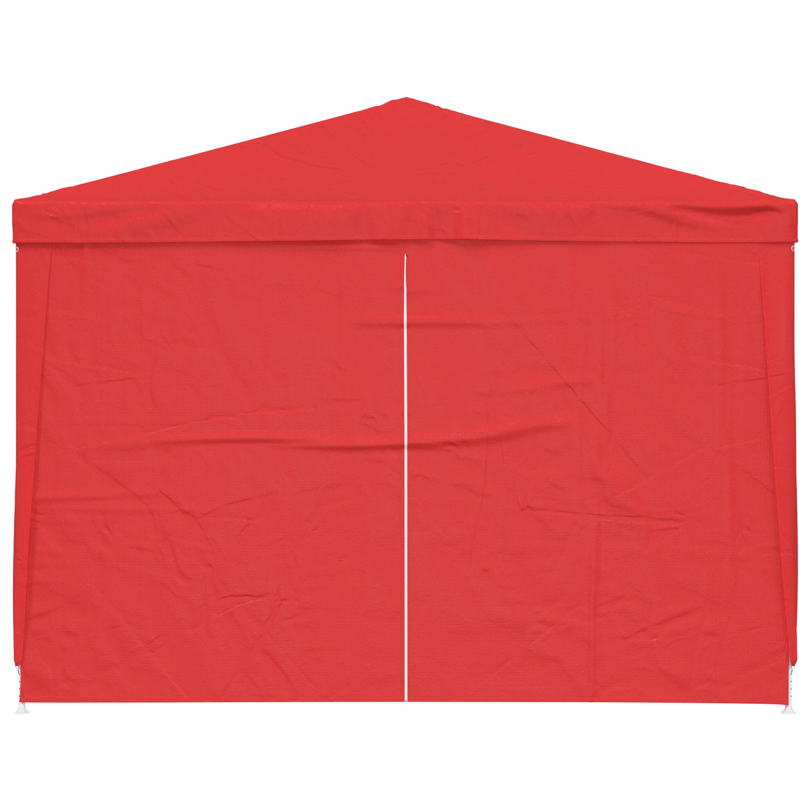 Šator za zabave 300 x 300 x 255 cm Crvena PE i čelik