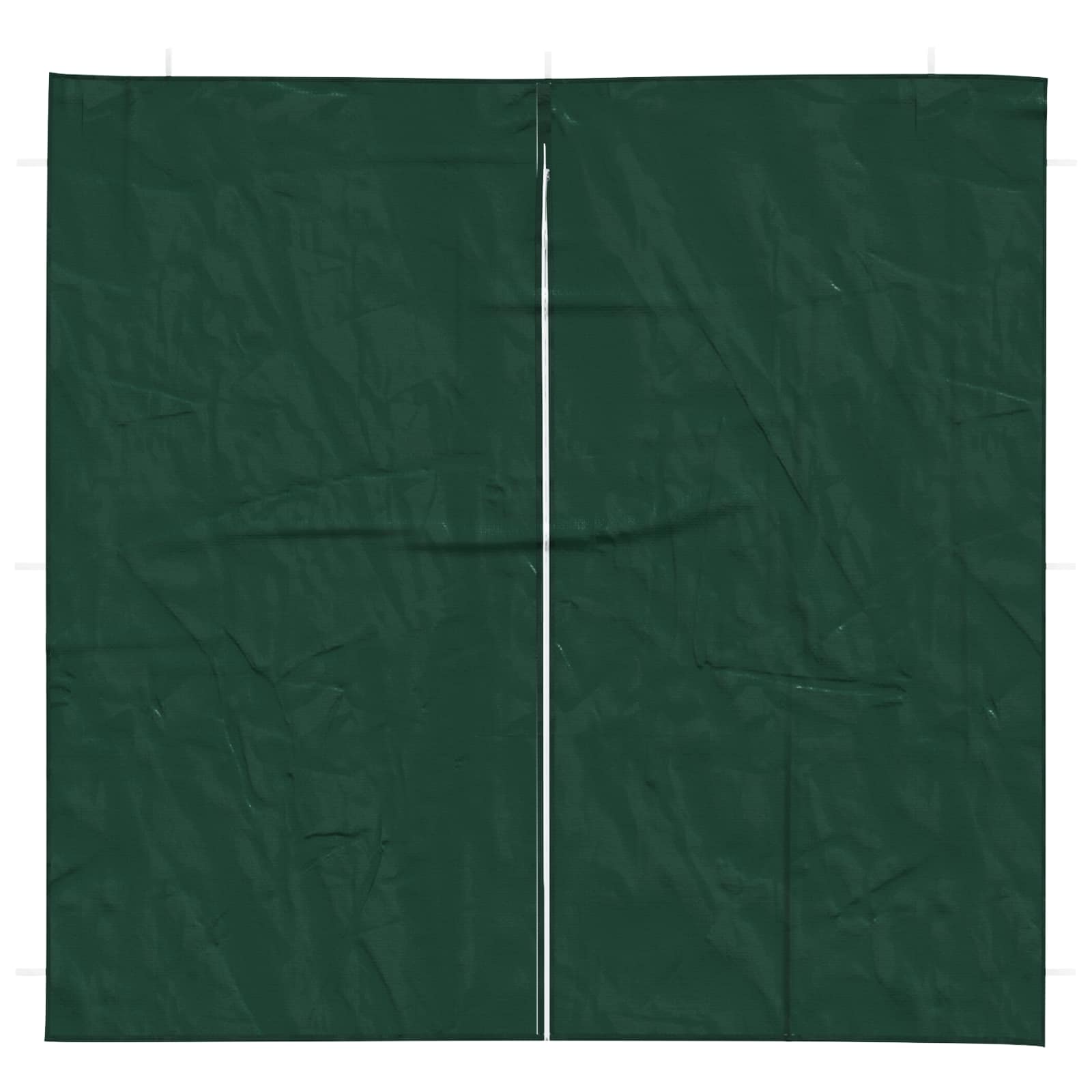 Zid šatora za zabavu 2 pcs Zelena 200 x 195 cm PE i čelik