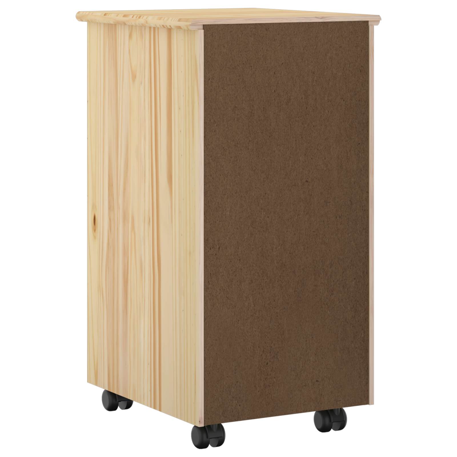 Mobilni ormar Smeđa 65,5 x 34 x 39 cm Čvrsto borovo drvo
