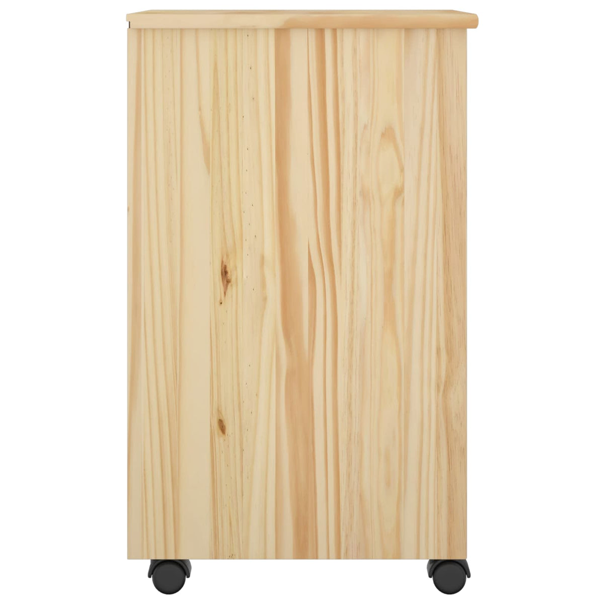 Mobilni ormar Smeđa 34 x 39 x 65,5 cm Masivna borovina