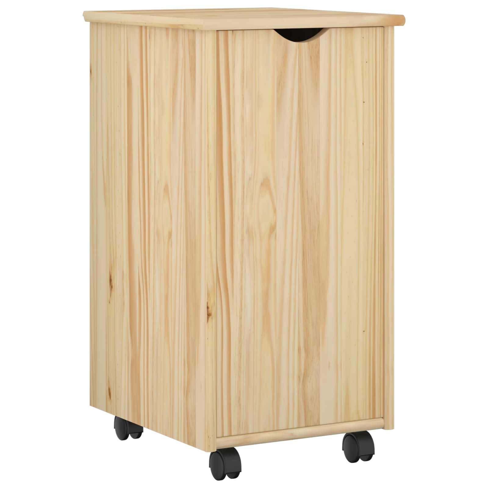 Mobilni ormar Smeđa 34 x 39 x 65,5 cm Čvrsto borovo drvo