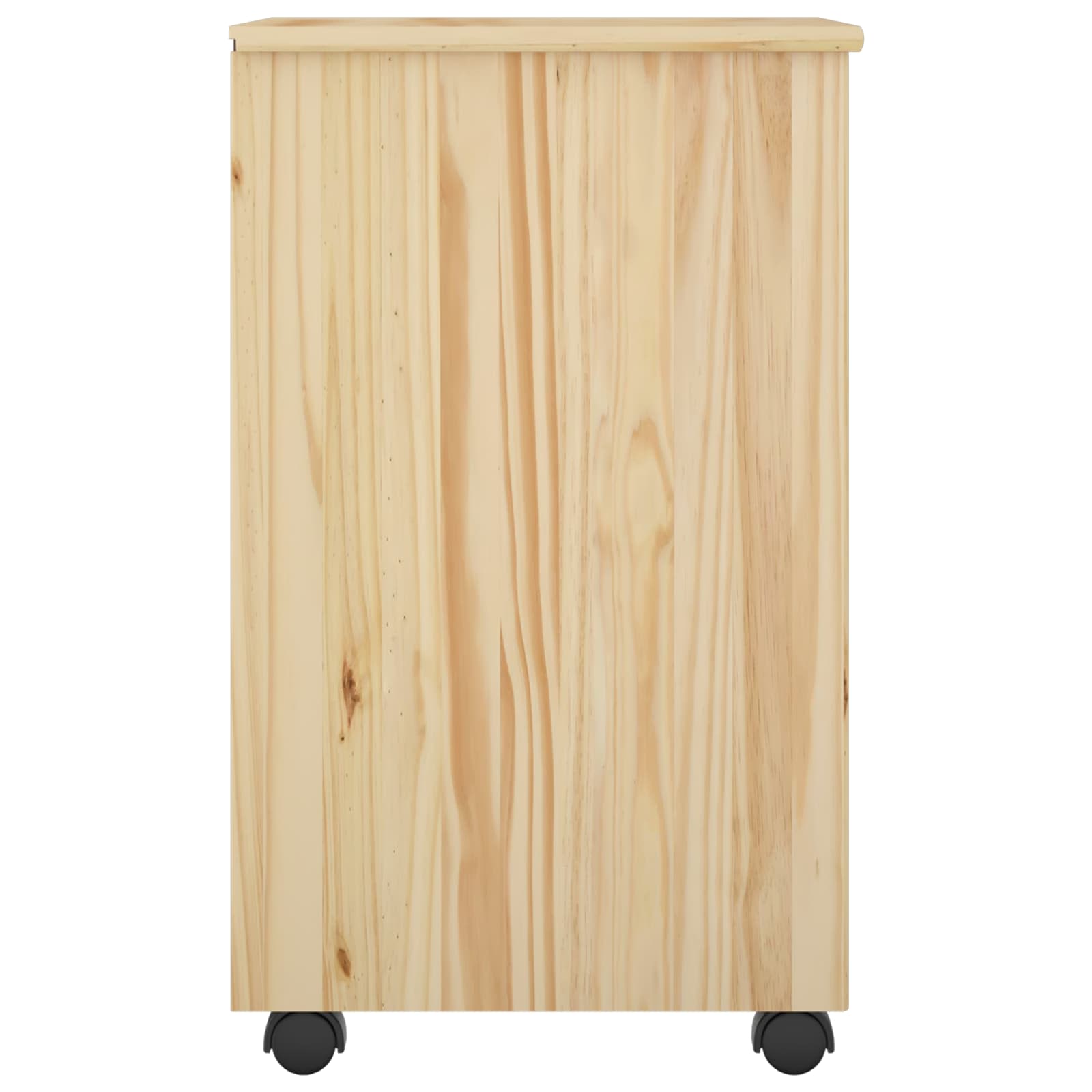 Mobilni ormar Smeđa 34 x 39 x 65,5 cm Čvrsto borovo drvo