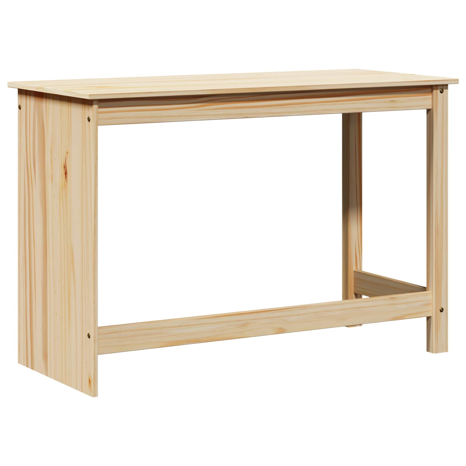 Stol Smeđa 112 x 50 x 75 cm Čvrsto borovo drvo