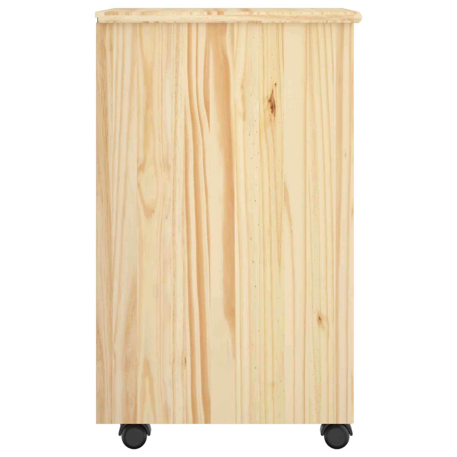 Mobilni ormar Smeđa 63,5 x 39 x 65,5 cm Čvrsto borovo drvo