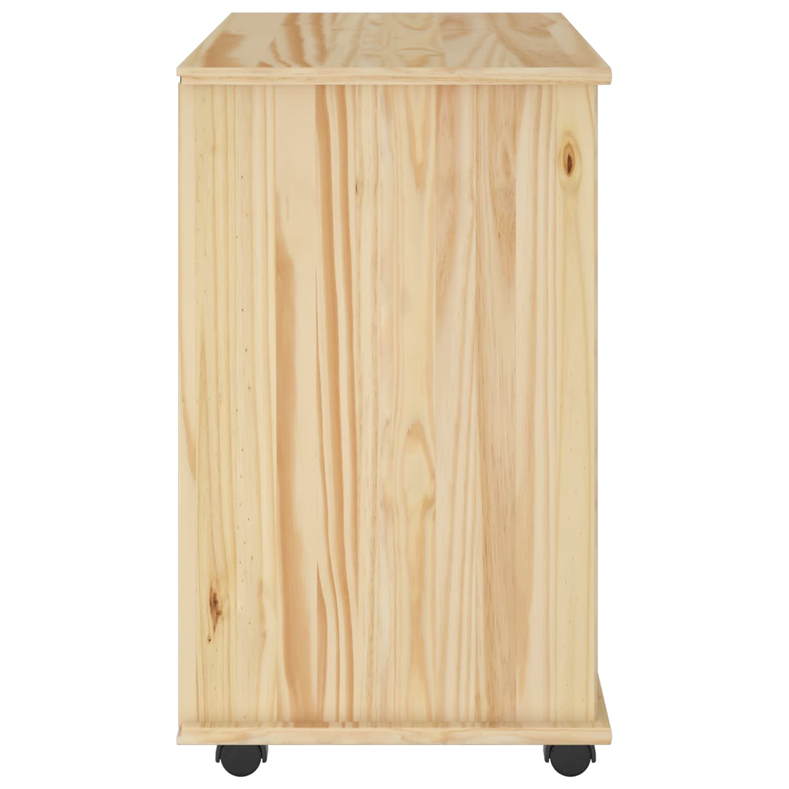 Mobilni ormar Smeđa 63,5 x 39 x 65,5 cm Čvrsto borovo drvo