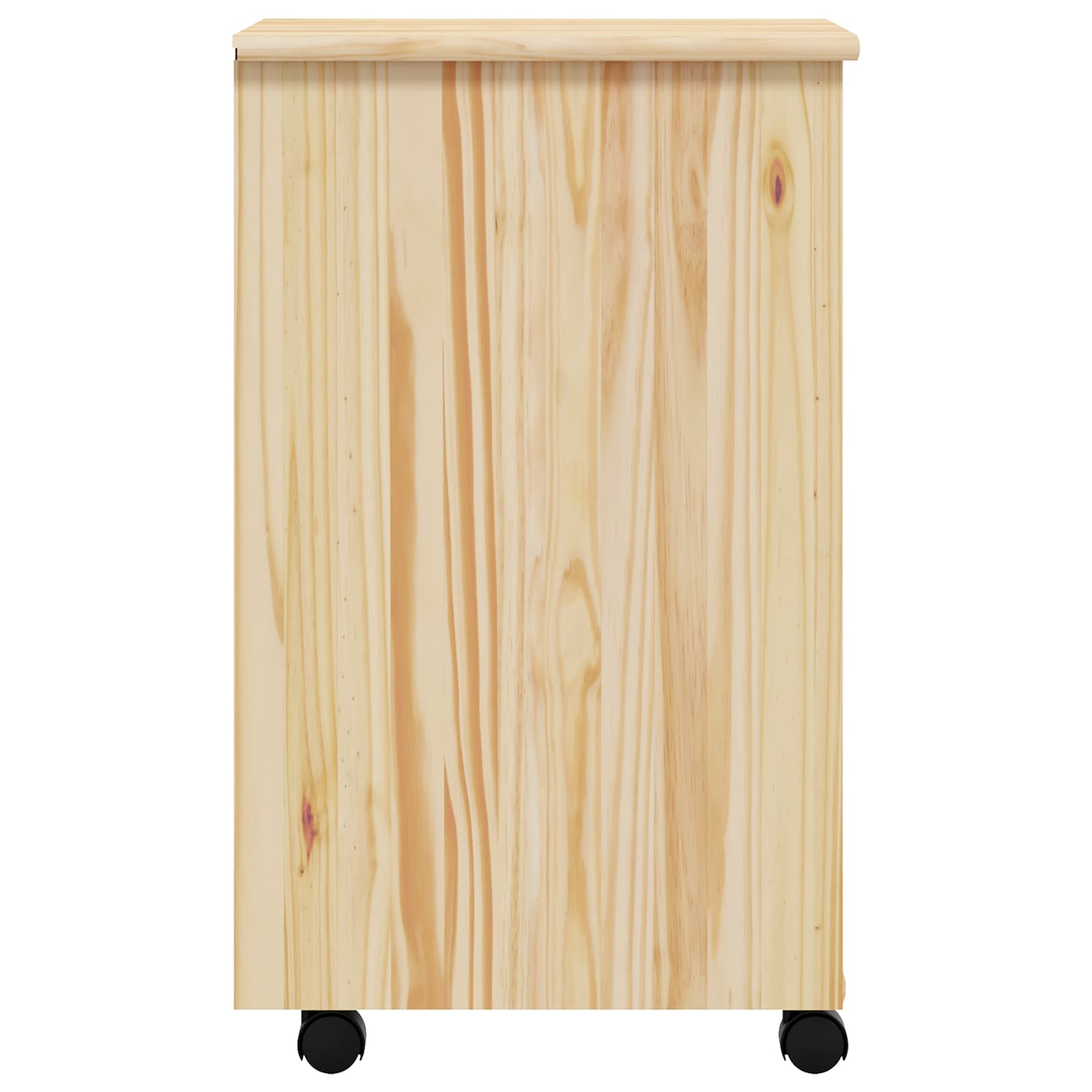 Kolica s radnom površinom MOSS Prozirni lak 34 x 39 x 65,5 cm