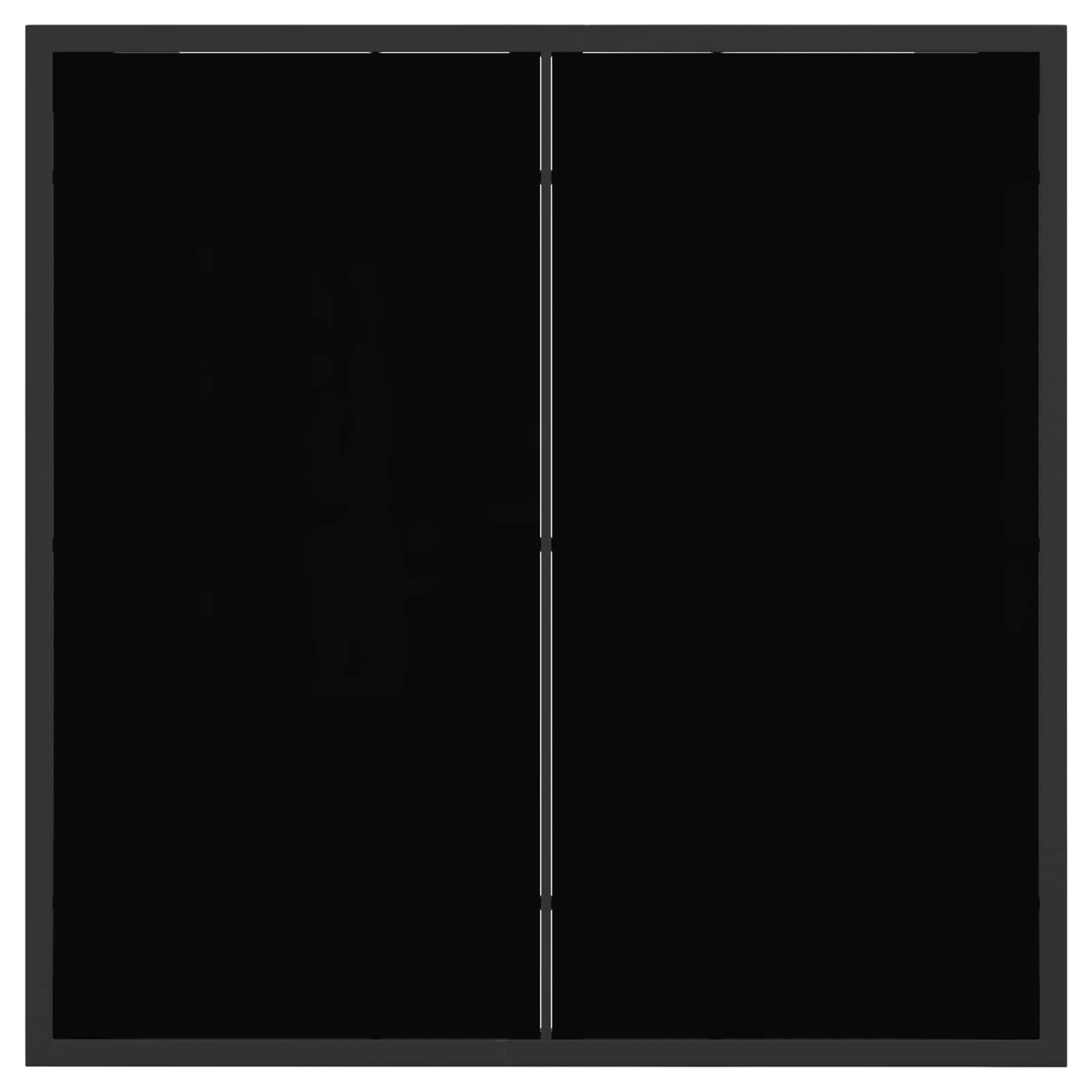 Set vanjskog namještaja 5 pcs Crna i antracit 80 x 80 x 73 cm