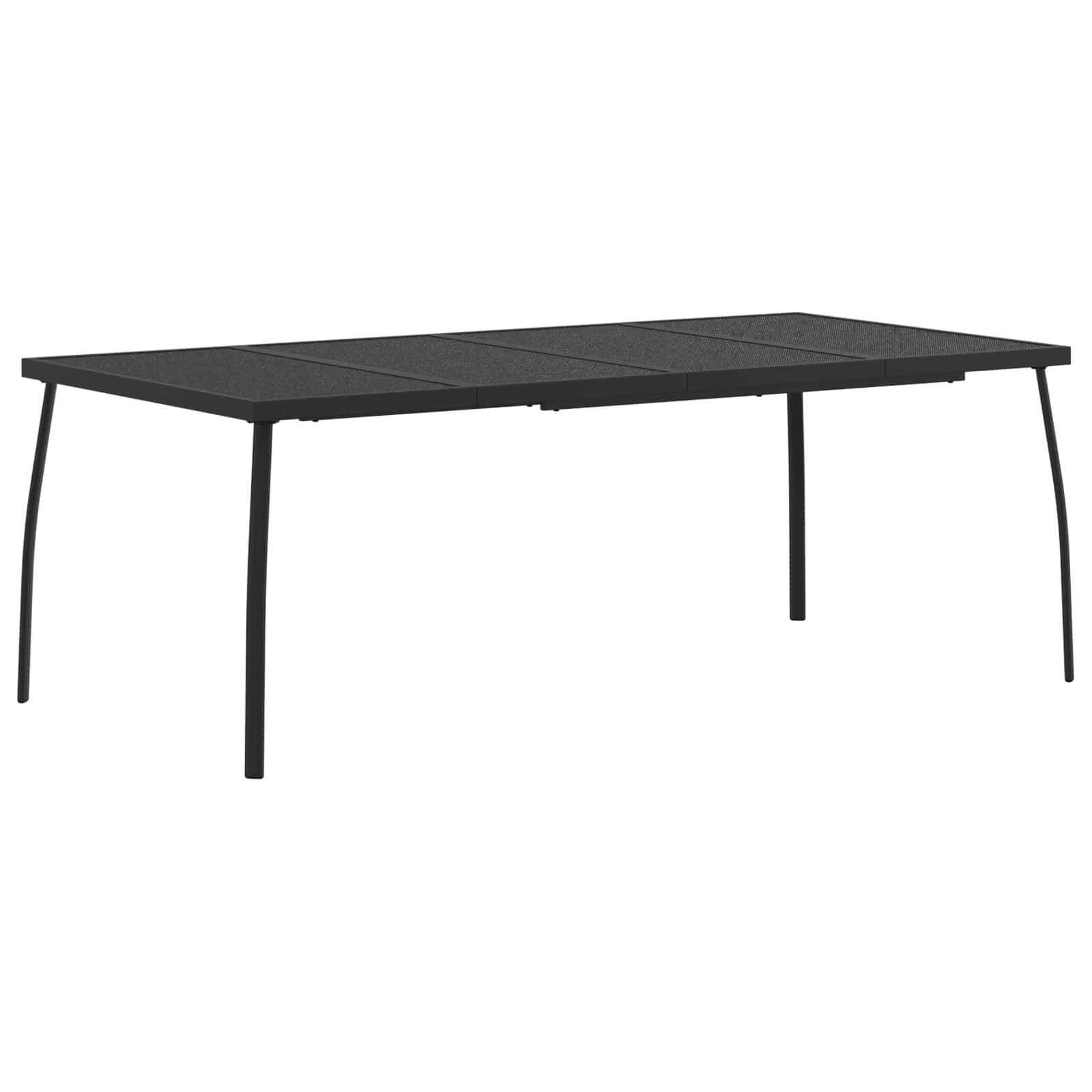 Set vanjskog namještaja 9 pcs Antracit Željezo i čelik