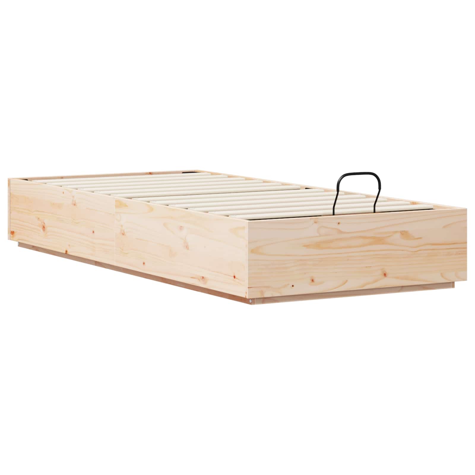 Otomanski krevet Prirodna 80 x 200 cm Masivna borovina