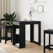 Stol za bar Crni hrast 102 x 70 x 103,5 cm Konstruirano drvo